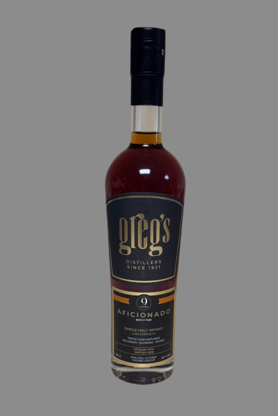 Aficionado - Batch Two Single Malt Whisky 9 Years 0,5l