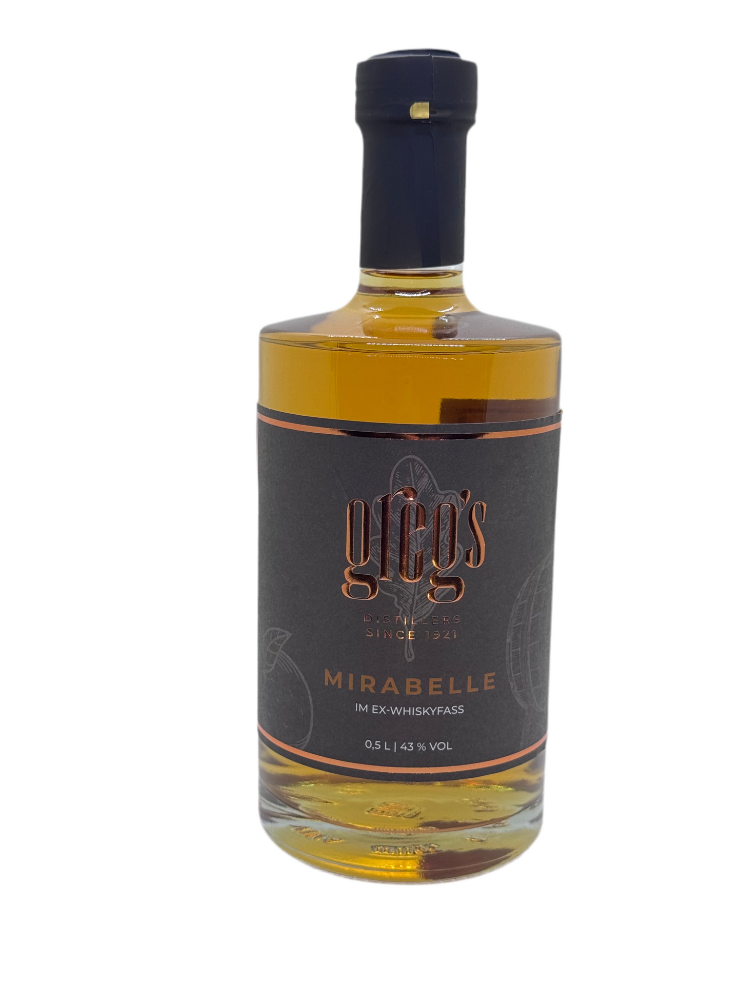 Mirabelle im Whiskyfaß gereift 0,5L 40 %Vol.