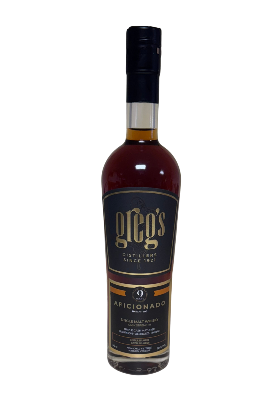 Aficionado - Batch Two Single Malt Whisky 9 Years 0,5l