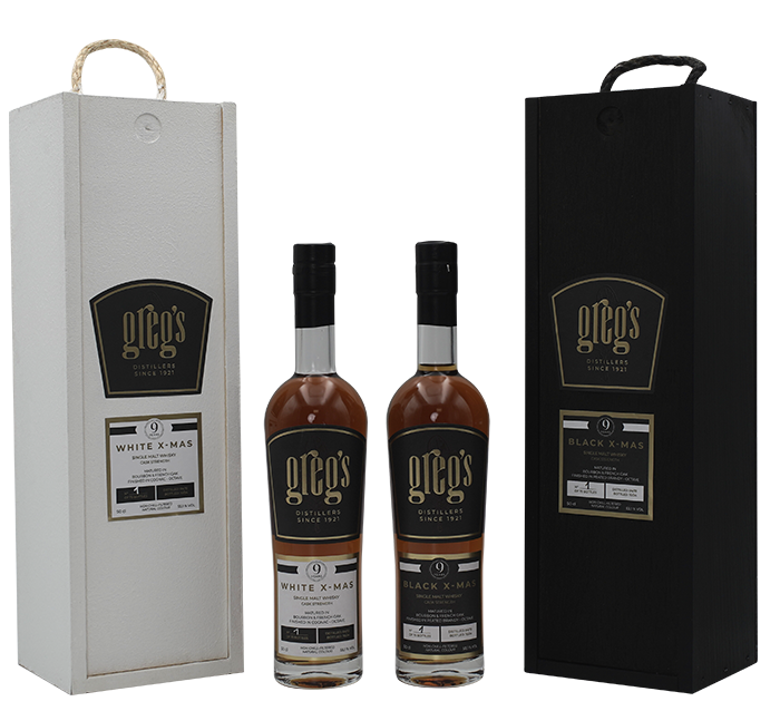 Black + White X-Mas - Limited Edition Single Malt Whisky 9 Years je 0,5l