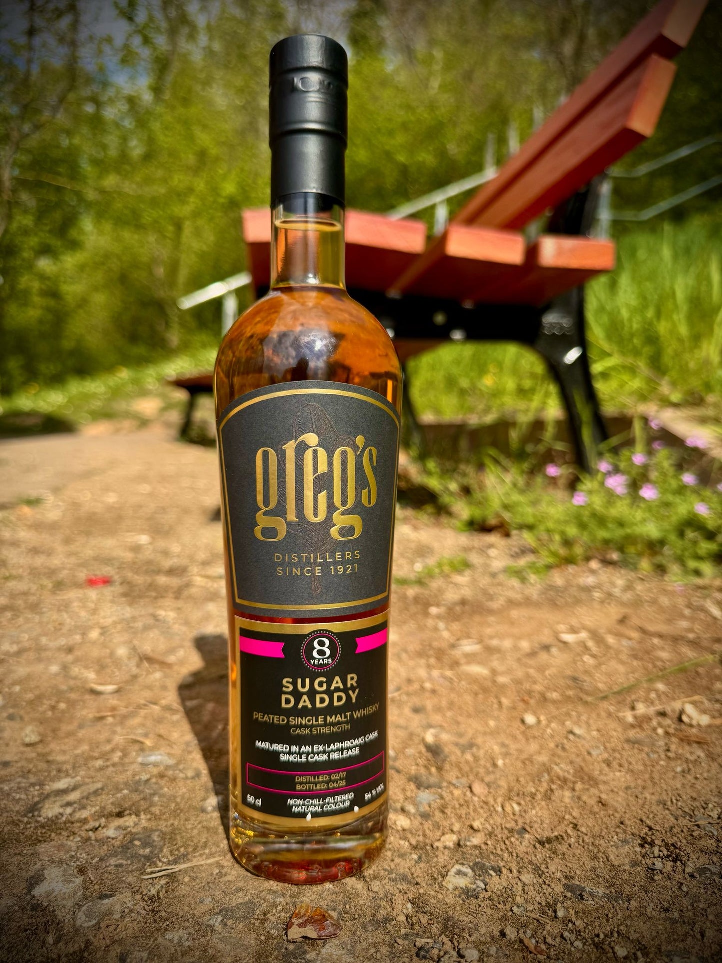 Sugar Daddy - peated Single Malt Whisky 8 Years 0,5 l 54 % Vol.