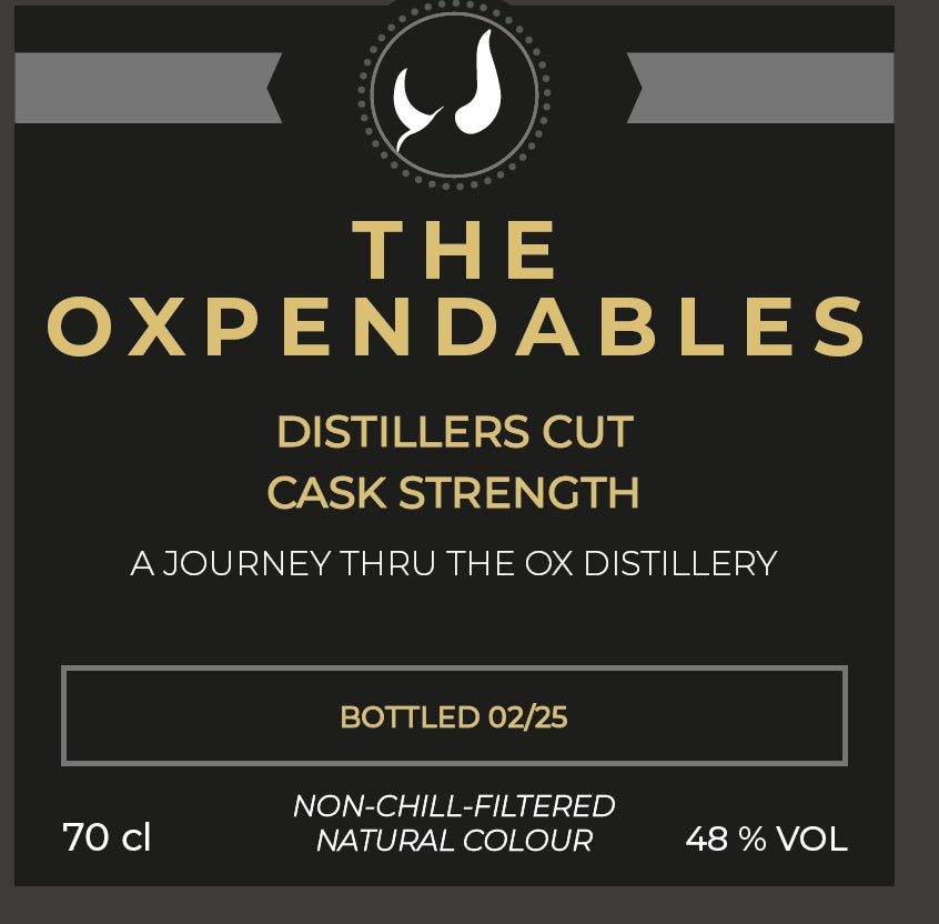 The Oxpendables- Distillers Cut- 0,7l 48 % Vol. A journey thru the Ox Distillery