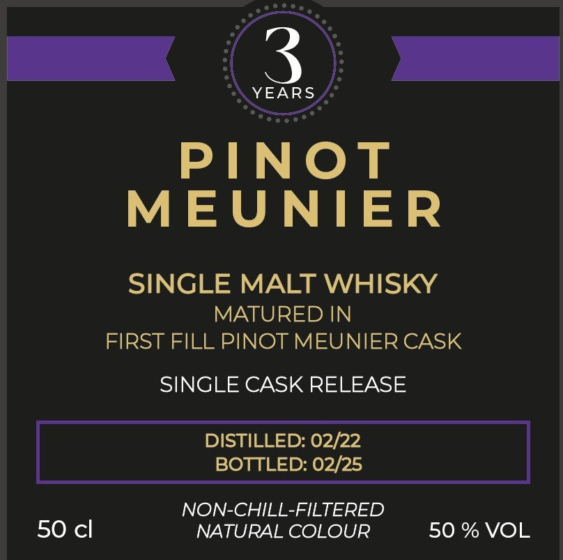 Pinot Meunier 3 years 0,5 L 50 % Vol.