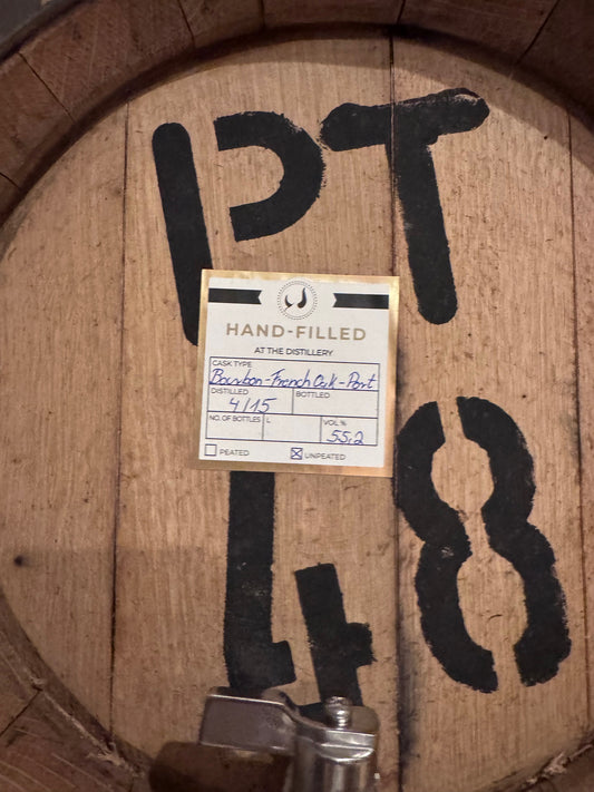 Bourbon - French Oak Port  #48 Hand Fill  32 L Blood Tub