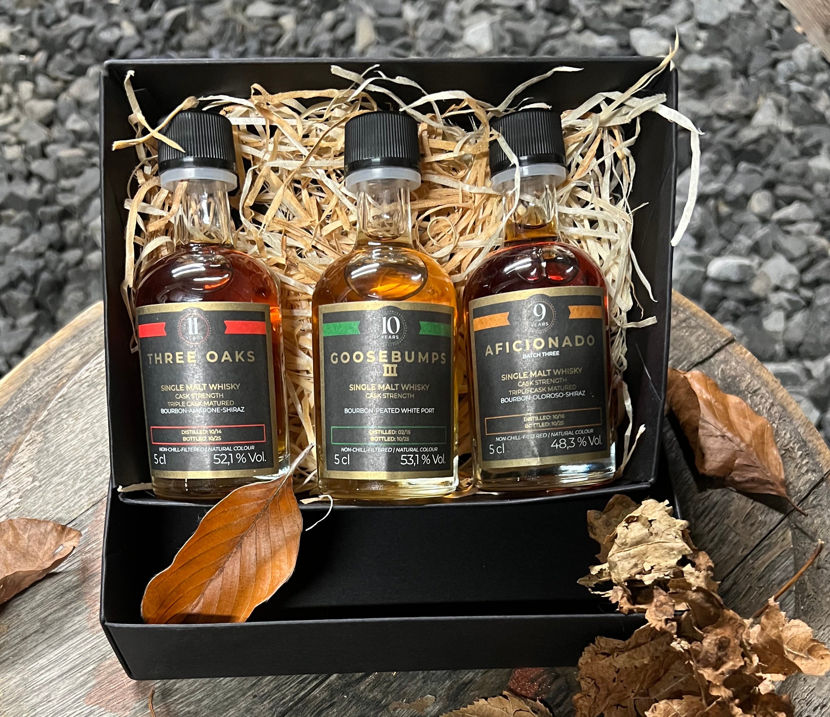 Whisky Tasting Set (3x 0,05l) – Greg's Distillers