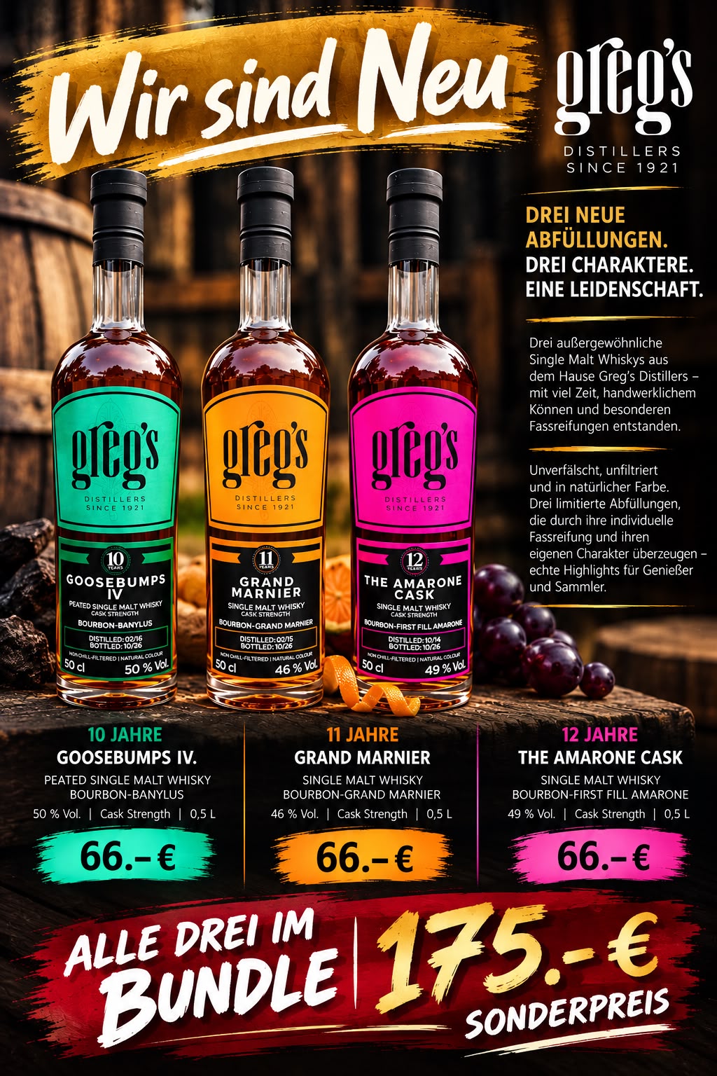 Halloween Trio Amarone-Goosebumps IV.- Grand Marnier